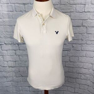 American Eagle Outfitters vintage fit short sleeve  Polo white S men